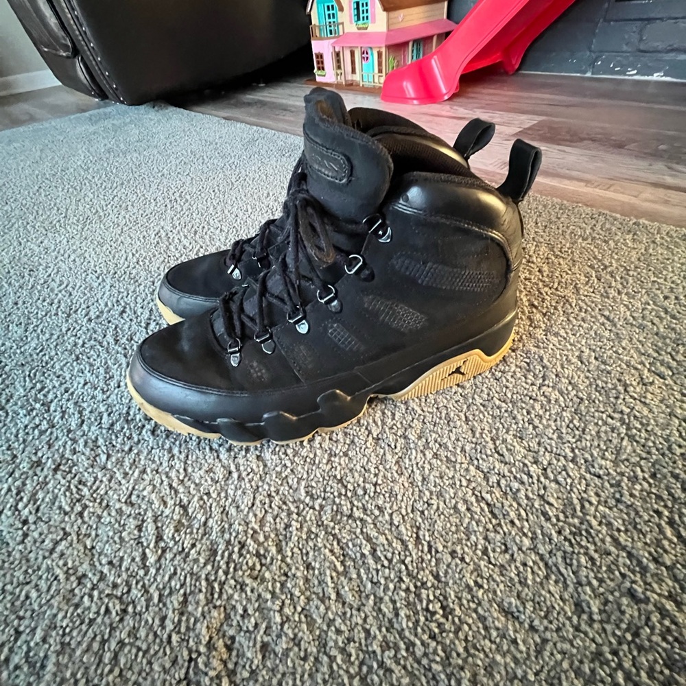 Air Jordan 9 Retro Men's Boot Black-Gum Light Brown AR4491-025